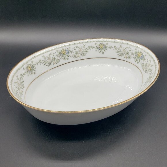 Noritake Green Hill 2897 Fine China 9" Vegetable Bowl - Picture 5 of 9
